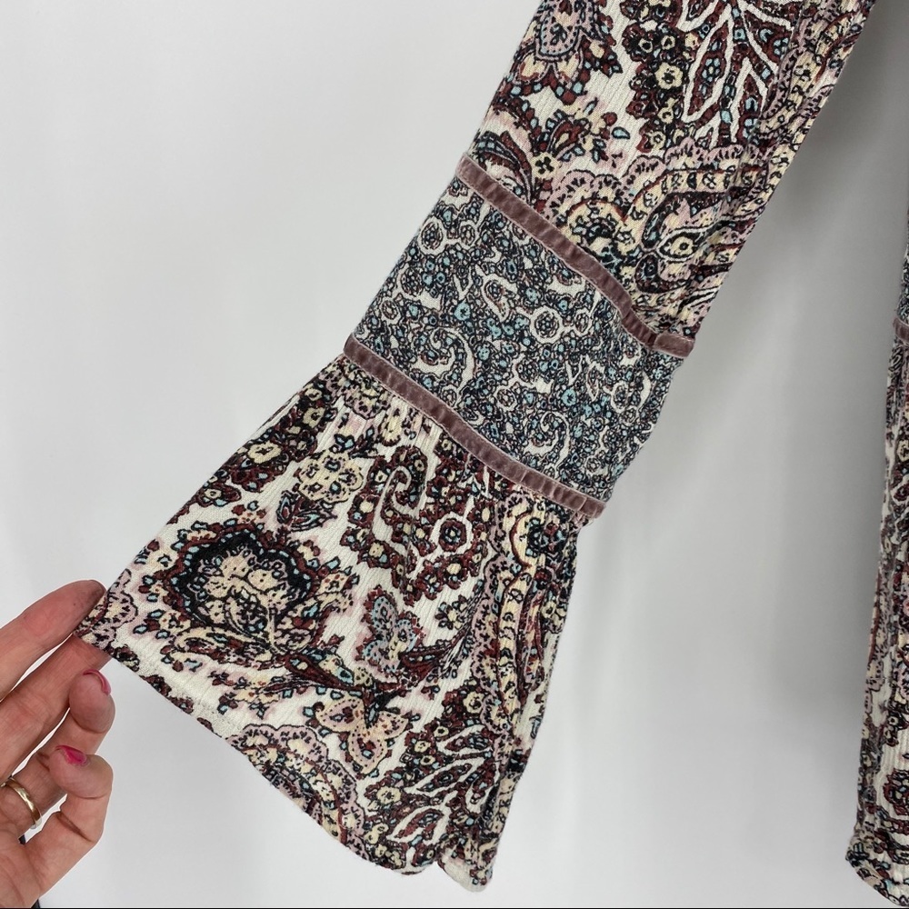 American Eagle Boho Peasant Blouse Sz S.   #A9 - Picture 5 of 11